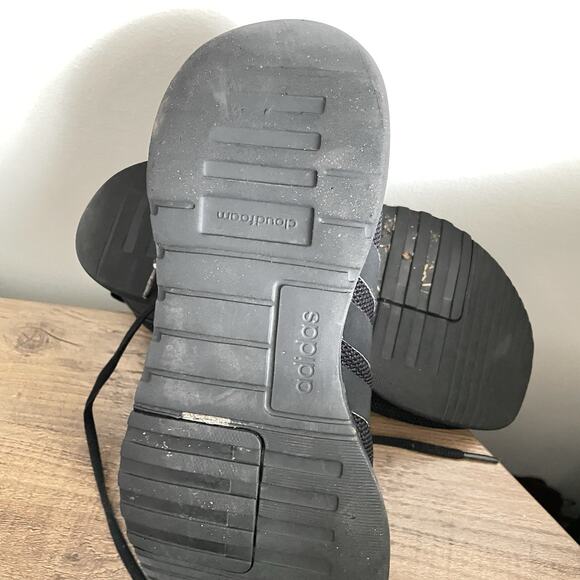 Adidas Women's Cloudfoam Comfy Black Running Sneaker Size 7 - Picture 11 of 11